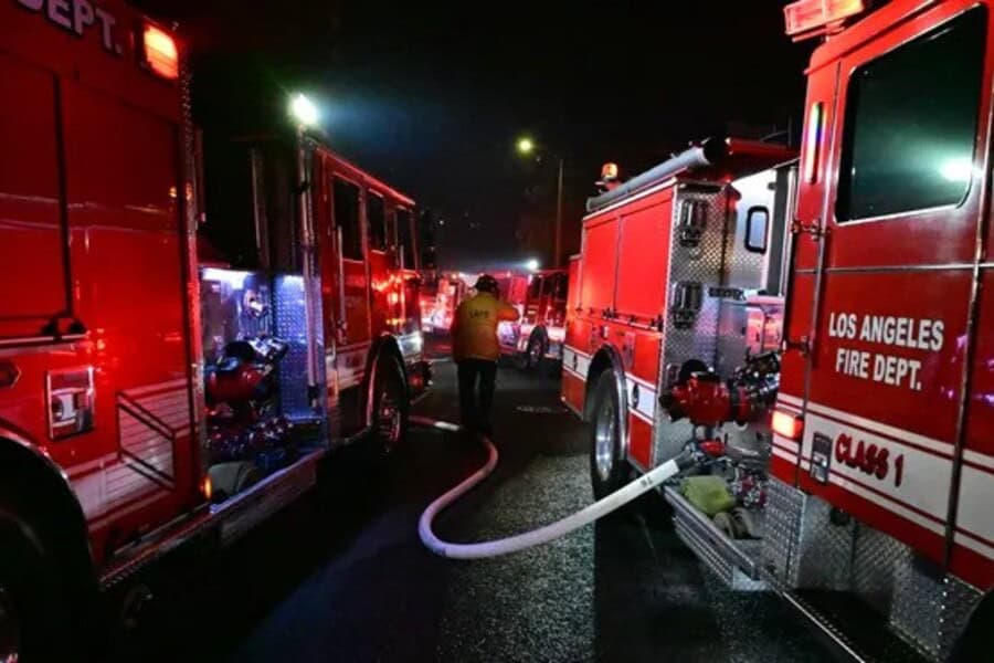 Brush Fire in Hollywood Hills Sparks Evacuations and Threatens Iconic Landmarks